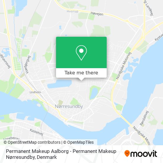 Permanent Makeup Aalborg - Permanent Makeup Nørresundby map