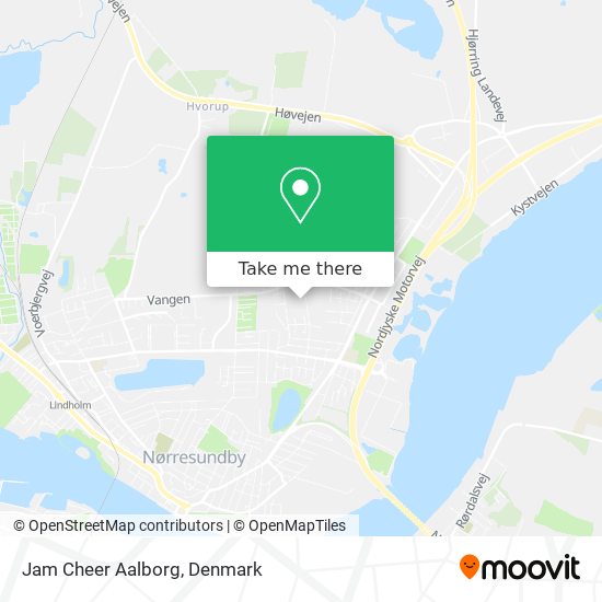 Jam Cheer Aalborg map