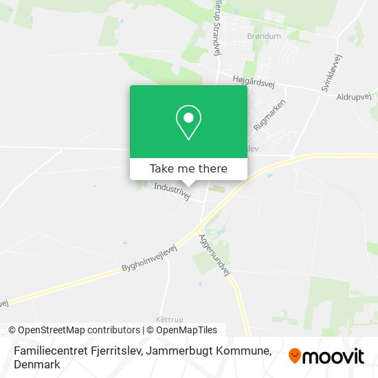 Familiecentret Fjerritslev, Jammerbugt Kommune map