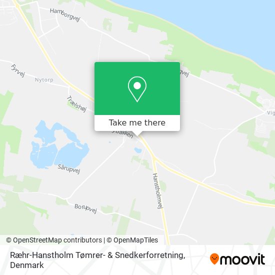 Ræhr-Hanstholm Tømrer- & Snedkerforretning map