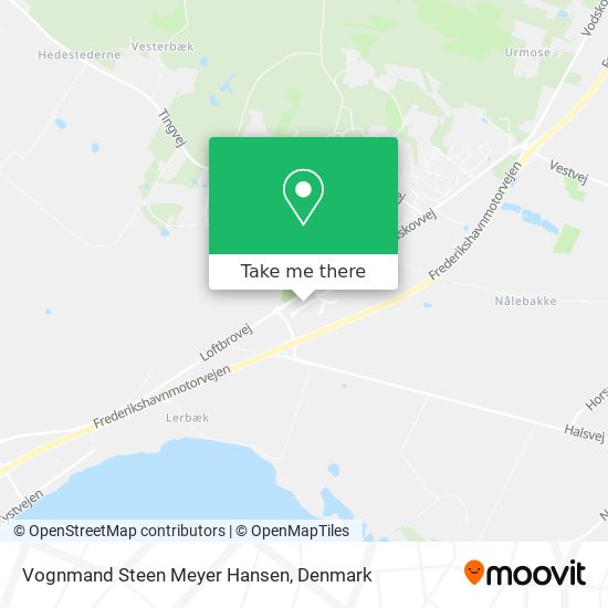 Vognmand Steen Meyer Hansen map