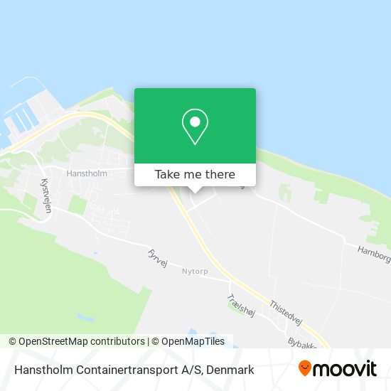 Hanstholm Containertransport A / S map