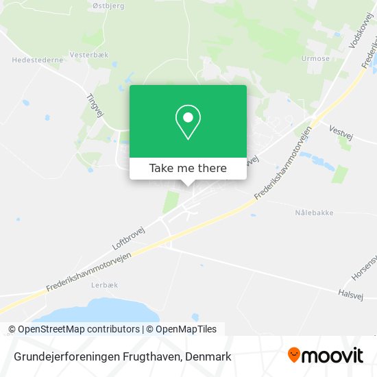 Grundejerforeningen Frugthaven map