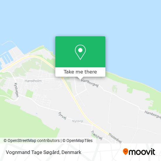 Vognmand Tage Søgård map