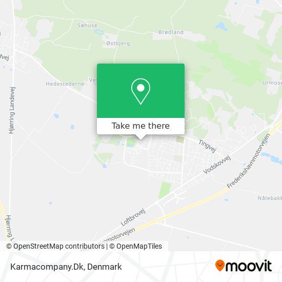 Karmacompany.Dk map