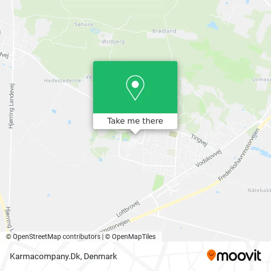 Karmacompany.Dk map