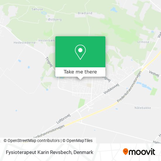 Fysioterapeut Karin Revsbech map