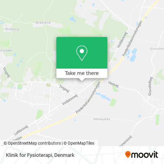 Klinik for Fysioterapi map