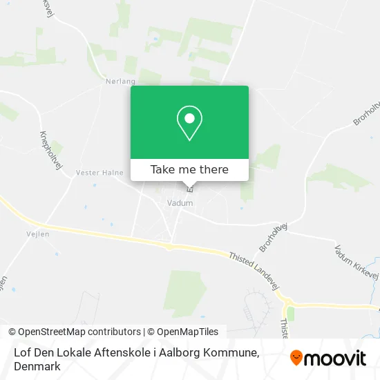 Lof Den Lokale Aftenskole i Aalborg Kommune map