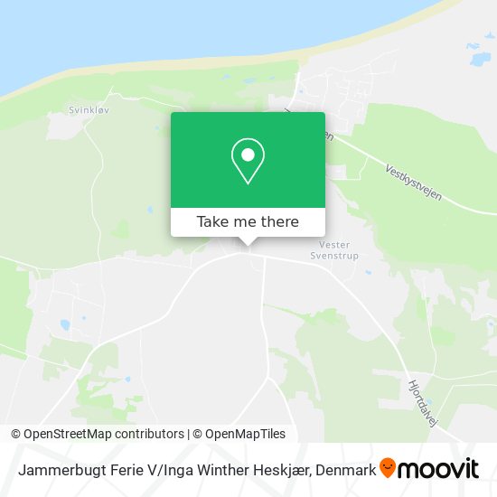 Jammerbugt Ferie V / Inga Winther Heskjær map