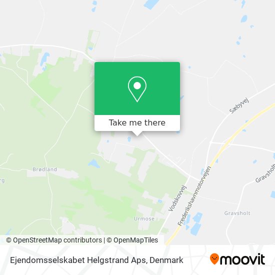 Ejendomsselskabet Helgstrand Aps map