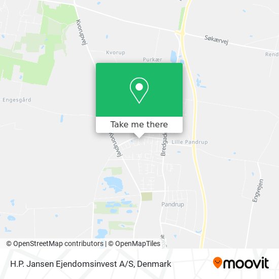 H.P. Jansen Ejendomsinvest A/S map