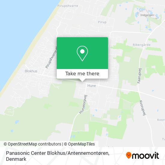 Panasonic Center Blokhus / Antennemontøren map
