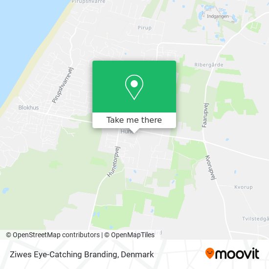 Ziwes Eye-Catching Branding map