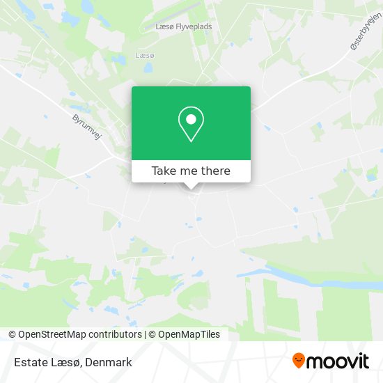 Estate Læsø map