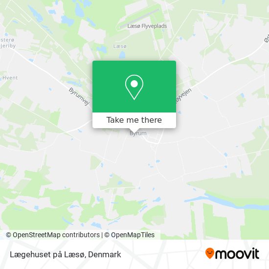 Lægehuset på Læsø map