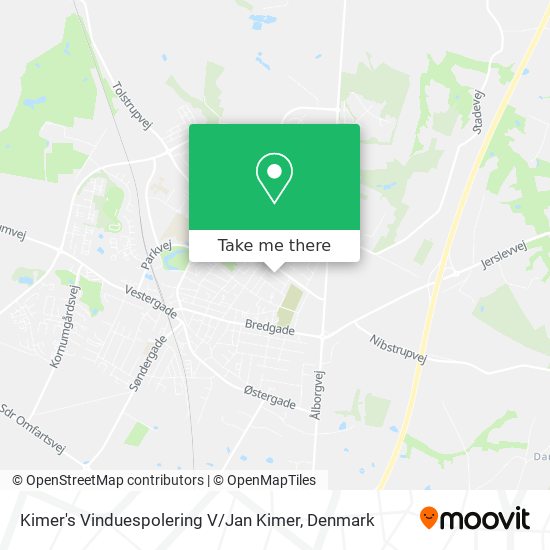 Kimer's Vinduespolering V / Jan Kimer map