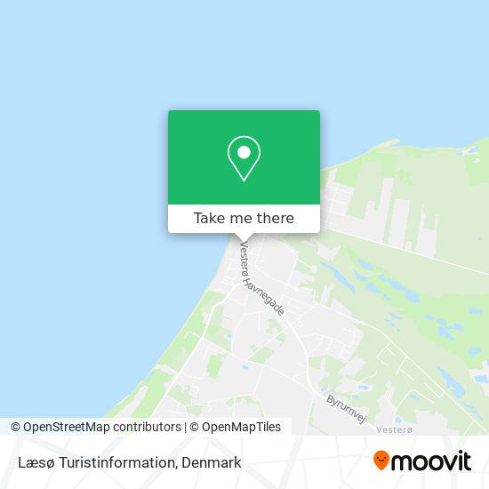 Læsø Turistinformation map