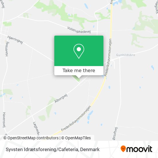 Syvsten Idrætsforening / Cafeteria map