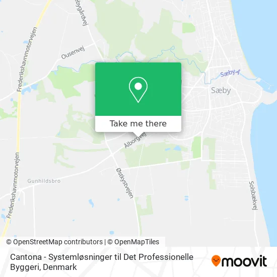 Cantona - Systemløsninger til Det Professionelle Byggeri map