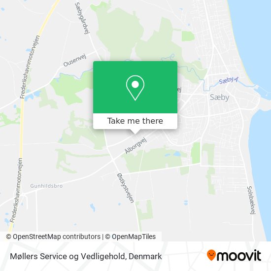 Møllers Service og Vedligehold map