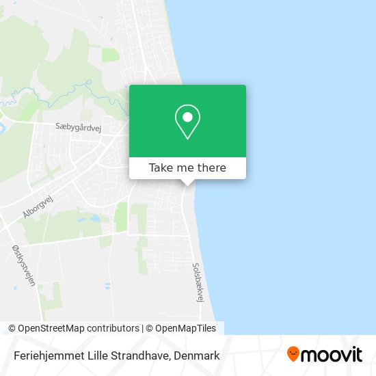 Feriehjemmet Lille Strandhave map