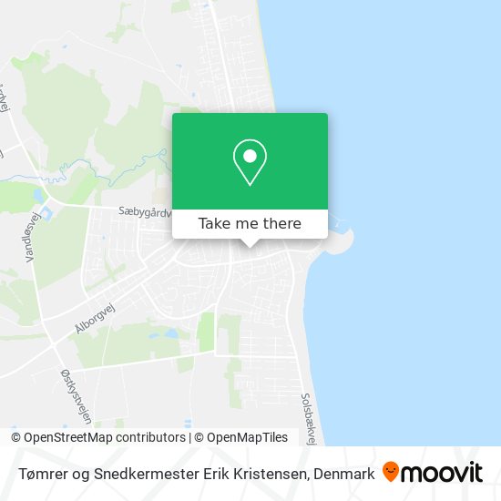 Tømrer og Snedkermester Erik Kristensen map