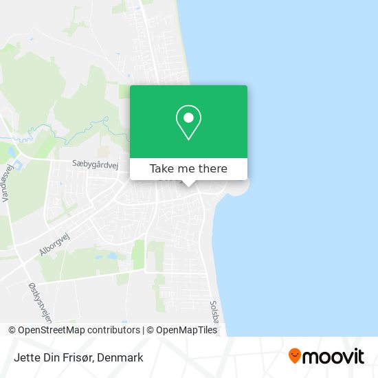 Jette Din Frisør map