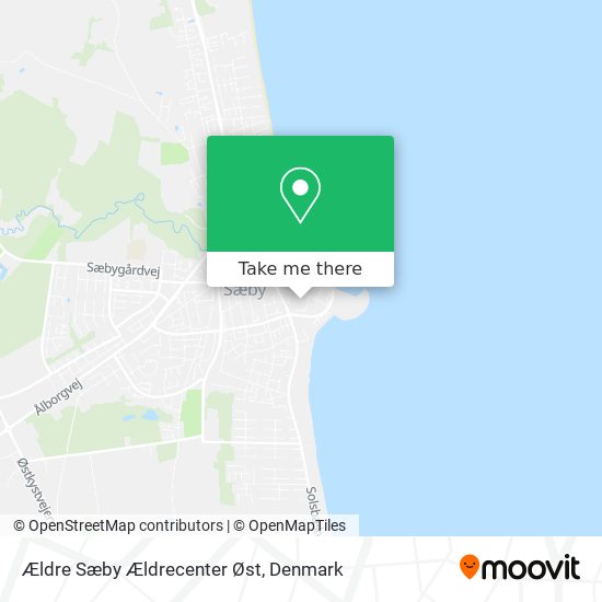 Ældre Sæby Ældrecenter Øst map