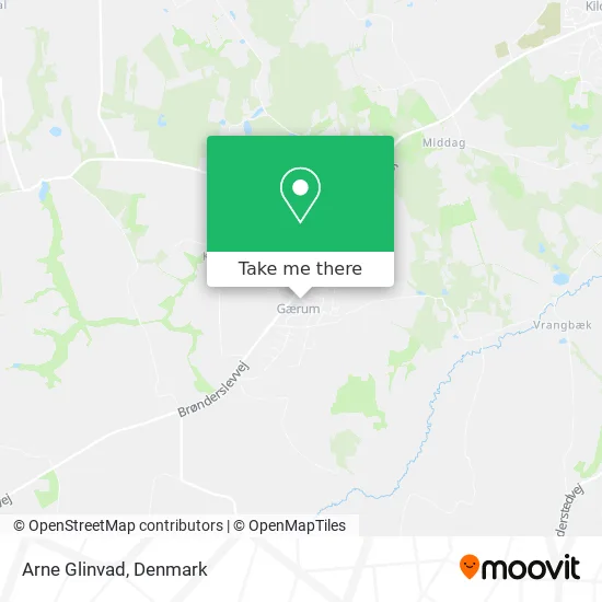 Arne Glinvad map