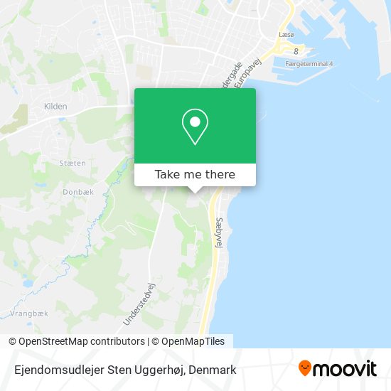 Ejendomsudlejer Sten Uggerhøj map