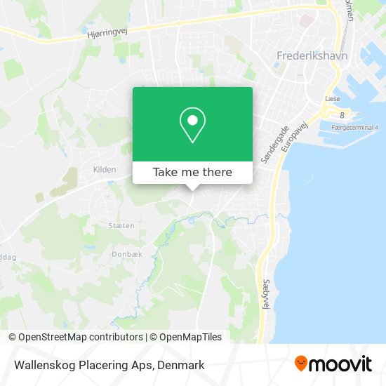 Wallenskog Placering Aps map