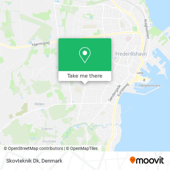 Skovteknik Dk map