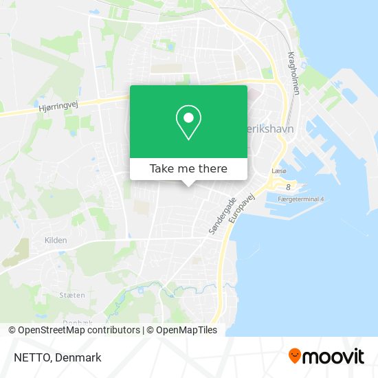 NETTO map