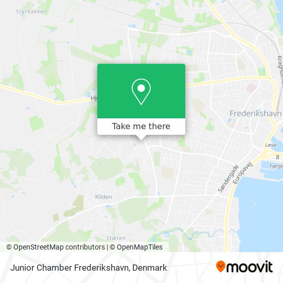 Junior Chamber Frederikshavn map