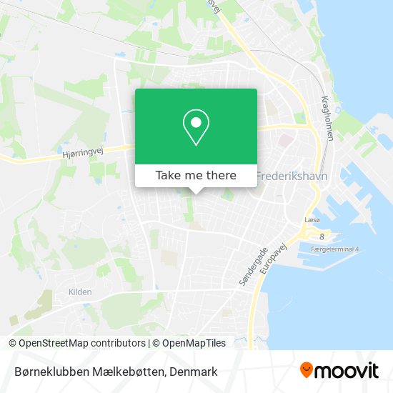 Børneklubben Mælkebøtten map