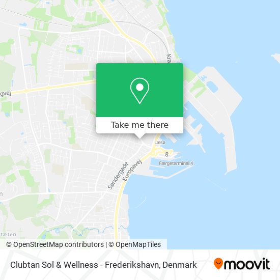 Clubtan Sol & Wellness - Frederikshavn map