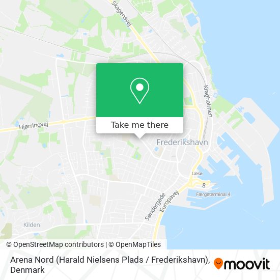 Arena Nord (Harald Nielsens Plads / Frederikshavn) map
