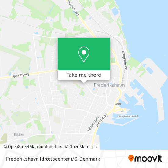 Frederikshavn Idrætscenter i/S map