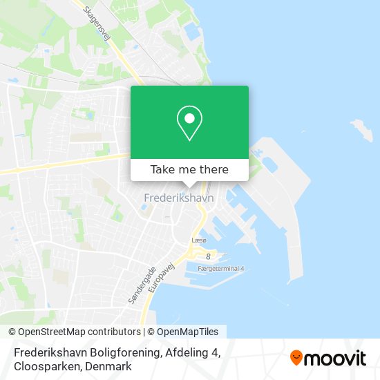 Frederikshavn Boligforening, Afdeling 4, Cloosparken map