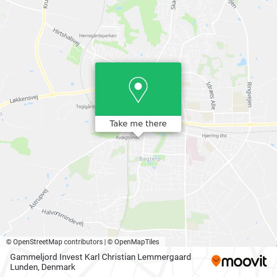 Gammeljord Invest Karl Christian Lemmergaard Lunden map