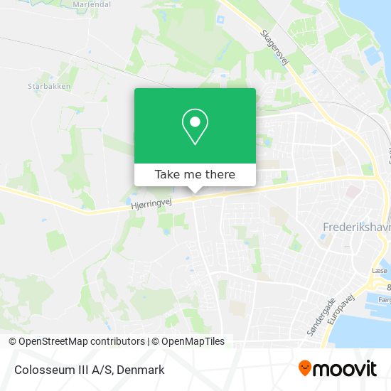 Colosseum III A/S map