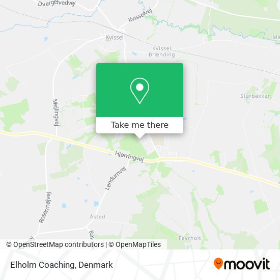 Elholm Coaching map