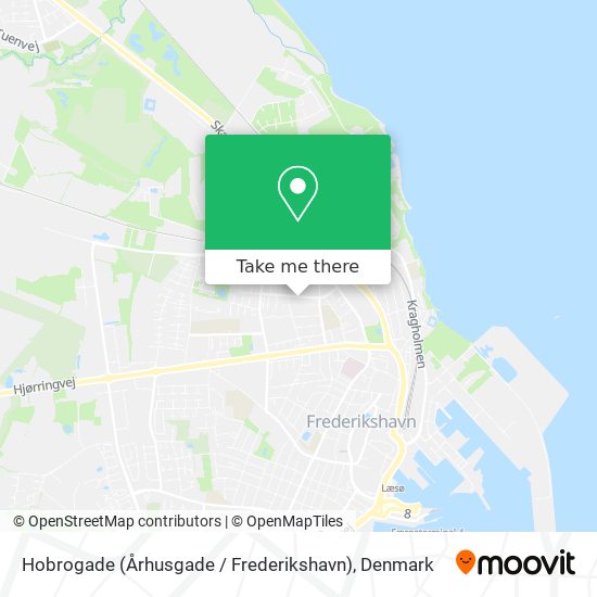 Hobrogade (Århusgade / Frederikshavn) map