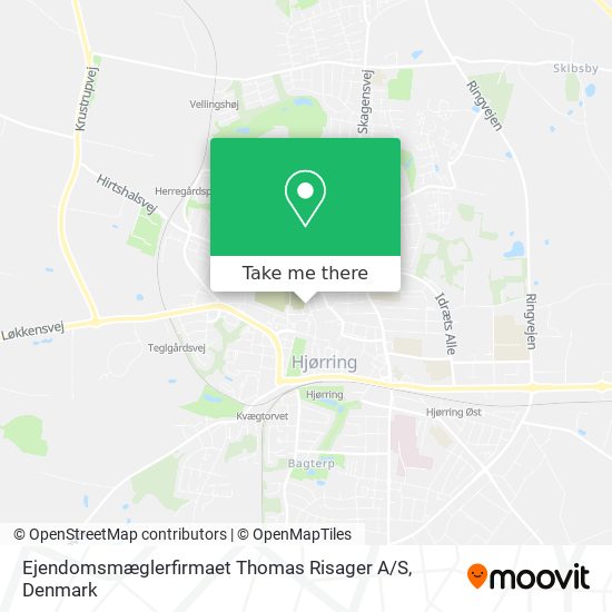 Ejendomsmæglerfirmaet Thomas Risager A / S map