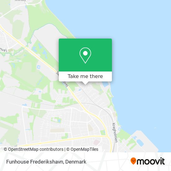 Funhouse Frederikshavn map