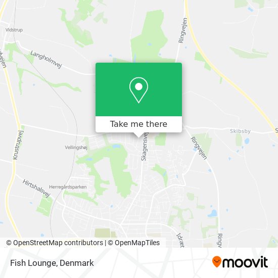 Fish Lounge map