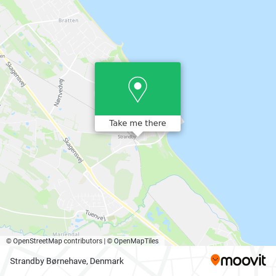 Strandby Børnehave map