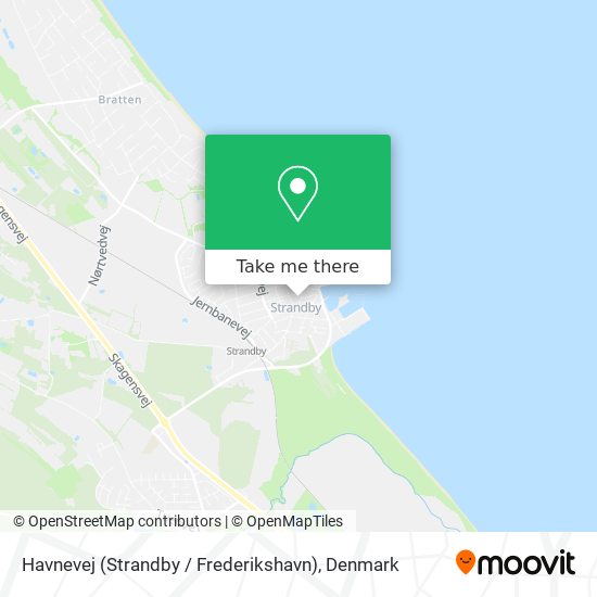 Havnevej (Strandby / Frederikshavn) map