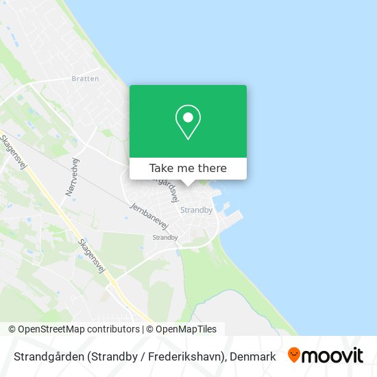 Strandgården (Strandby / Frederikshavn) map